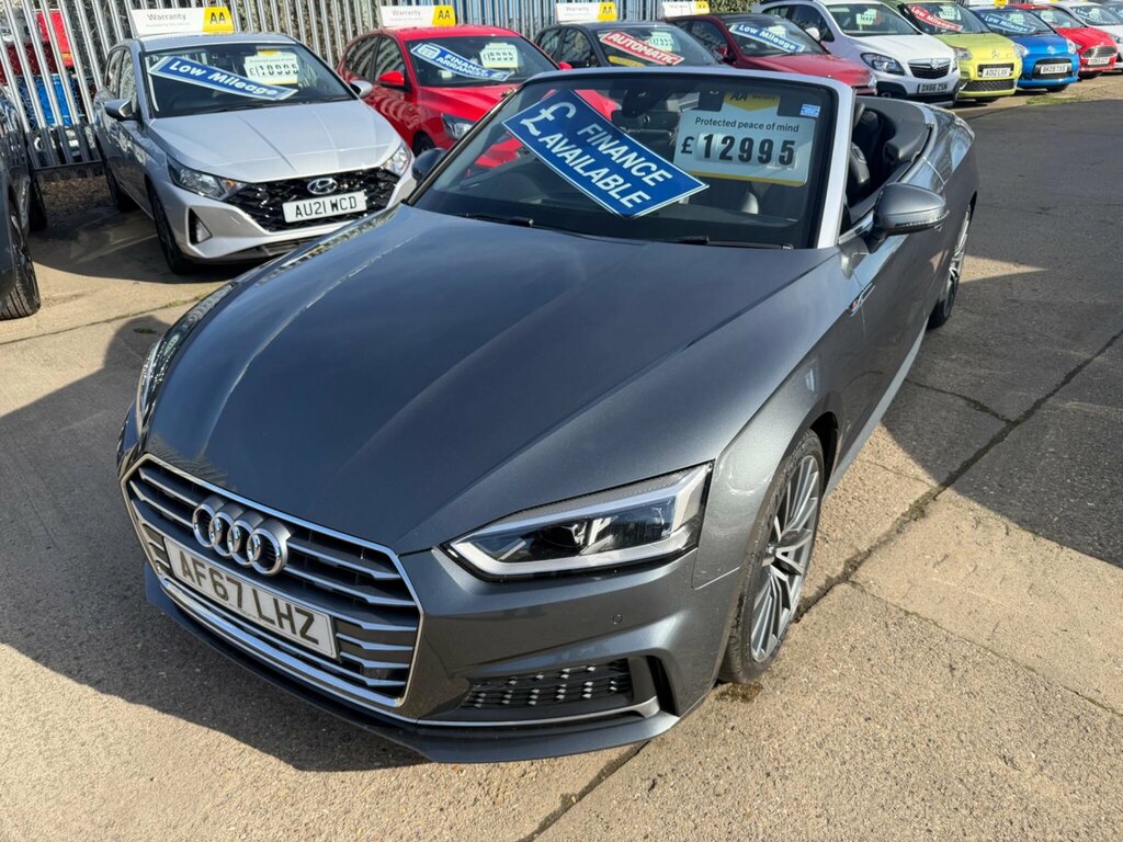 Audi A5 2.0 Tfsi S Line S Tronic Euro 6 Ss AF67LHZ Grey #3