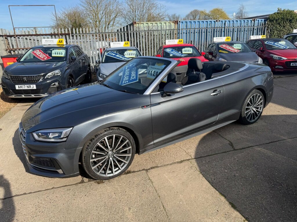 Audi A5 2.0 Tfsi S Line S Tronic Euro 6 Ss AF67LHZ Grey #5
