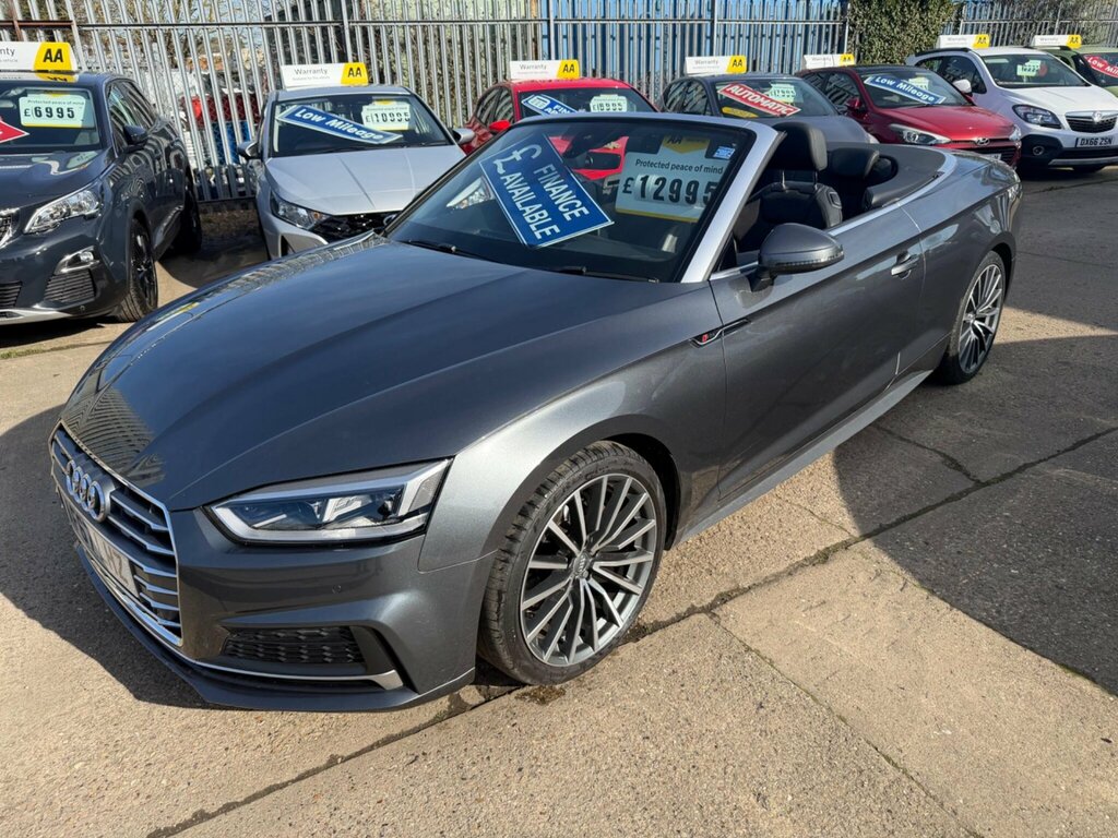 Audi A5 2.0 Tfsi S Line S Tronic Euro 6 Ss Grey
