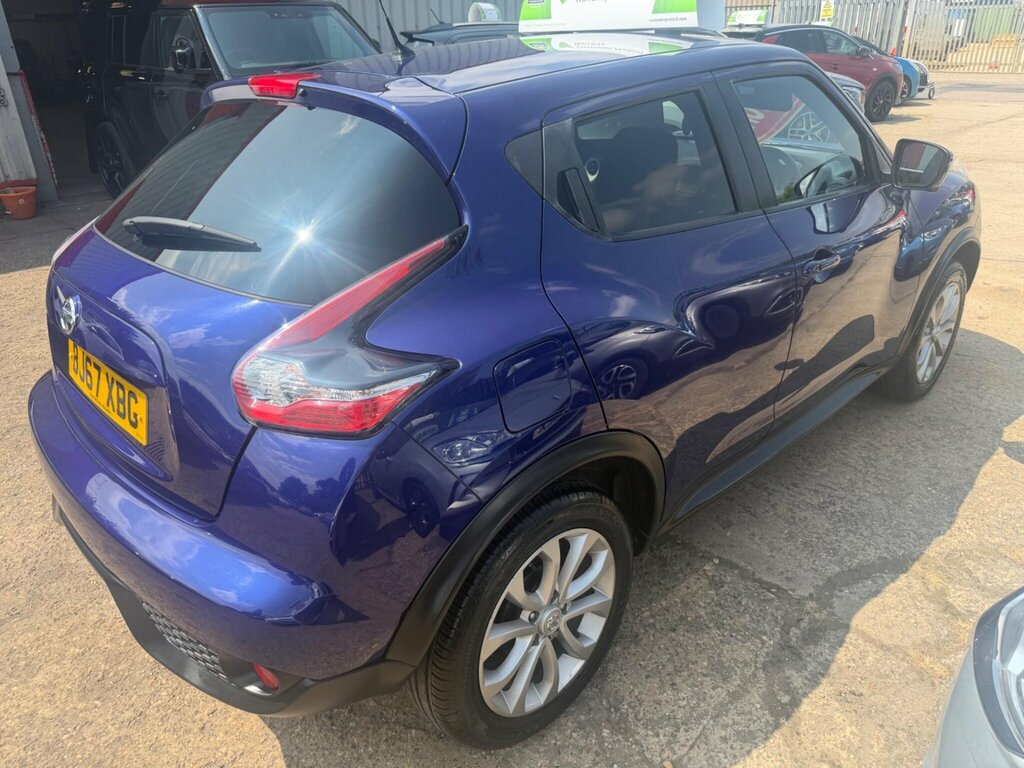 Nissan Juke 1.6 Tekna Xtron Euro 6 BJ67XBG Blue #6