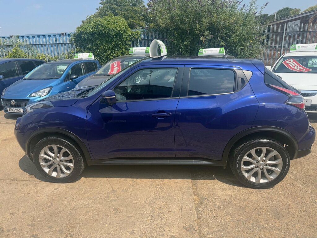 Nissan Juke 1.6 Tekna Xtron Euro 6 BJ67XBG Blue #4