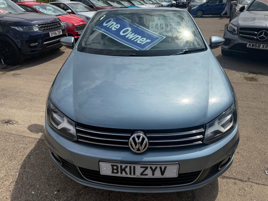 Volkswagen EOS 1.4 Tsi Bluemotion Tech Se Cabriolet Euro 5 Ss Blue #2