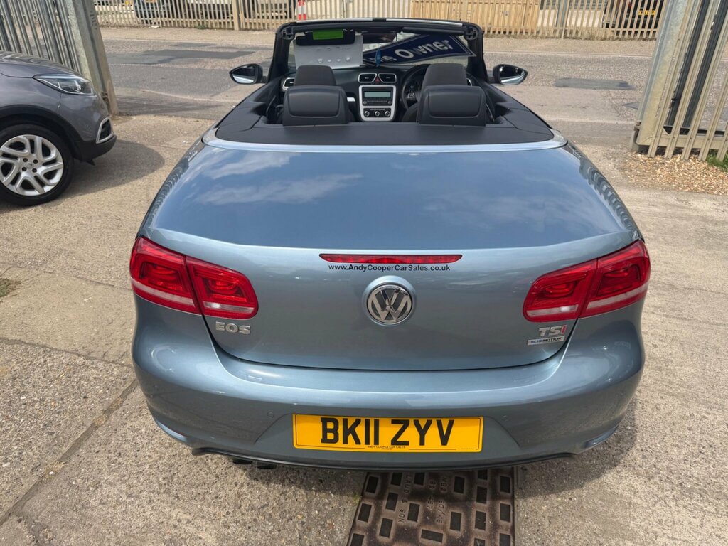 Volkswagen EOS 1.4 Tsi Bluemotion Tech Se Cabriolet Euro 5 Ss Blue #6