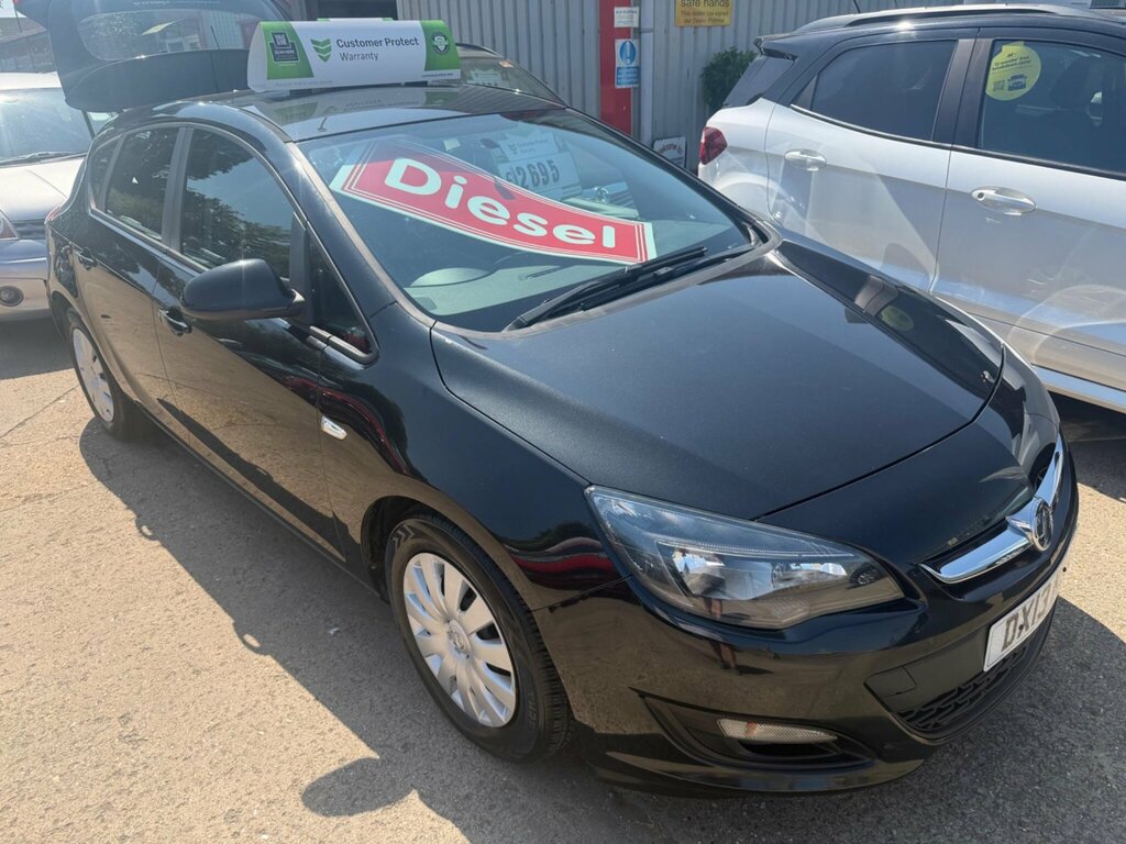 Vauxhall Astra 1.7 Cdti Ecoflex Exclusiv Euro 5 Ss Black