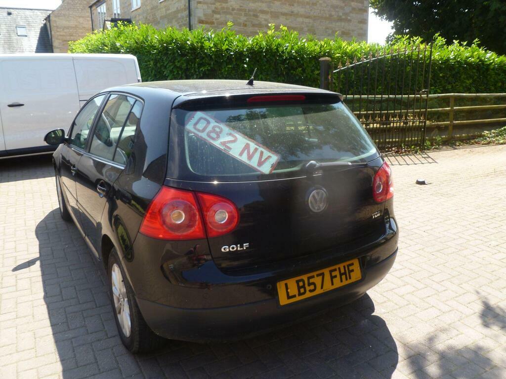 Volkswagen Golf 1.9 Tdi Match Hatchback LB57FHF Black #4