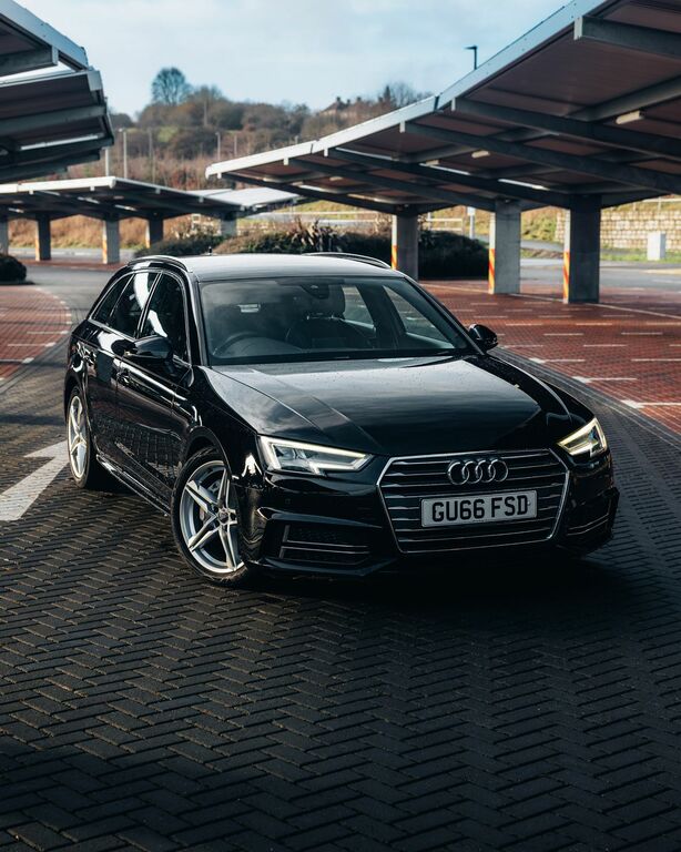 Audi A4 Avant 2.0 Tdi Ultra S Line Estate S Tronic Eu GU66FSD Black #2