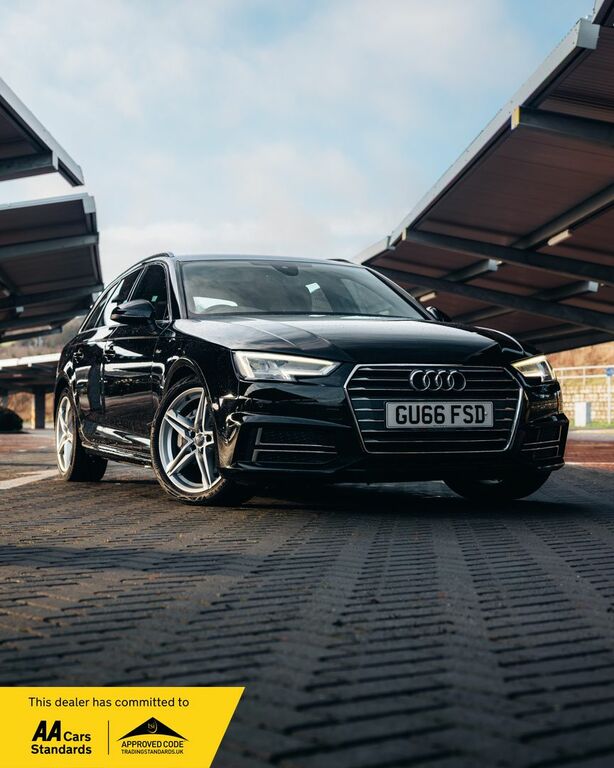 Audi A4 Avant 2.0 Tdi Ultra S Line Estate S Tronic Eu GU66FSD Black