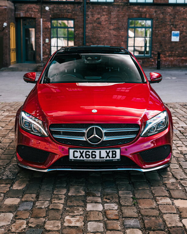 Mercedes-Benz C Class 2.1 C220d Amg Line Premium Plus Saloon Diese Red #6