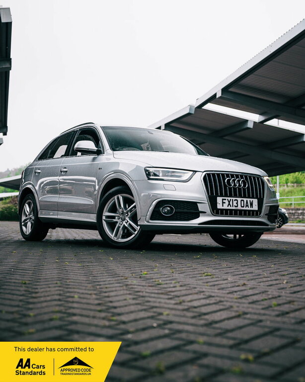 Audi Q3 2.0 Tdi S Line Suv S Tronic Quattro Eur Silver