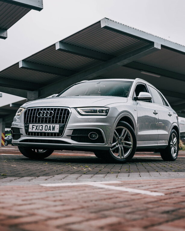 Audi Q3 2.0 Tdi S Line Suv S Tronic Quattro Eur Silver #3