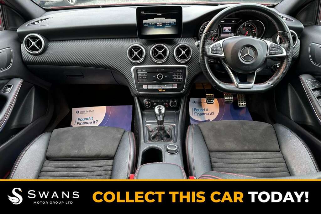 Mercedes-Benz A Class Hatchback Amg Line A180 1.6 H ET17CFK Red #2