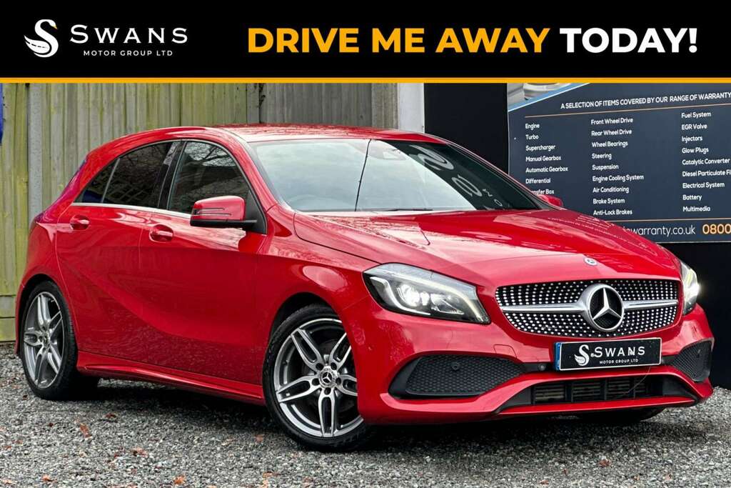 Mercedes-Benz A Class Hatchback Amg Line A180 1.6 H ET17CFK Red