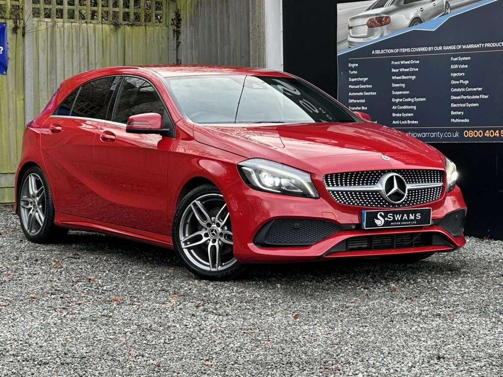 Mercedes-Benz A Class Hatchback Amg Line A180 1.6 H ET17CFK Red #6