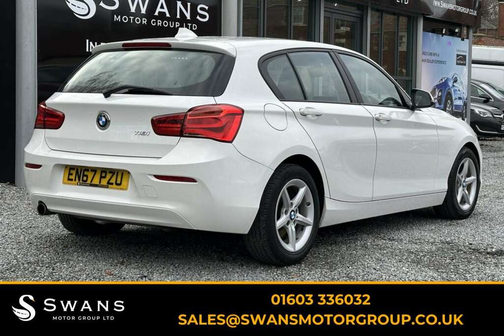 BMW 1 Series 2017 Bmw 118I 1.5 Se Hatchbac EN67PZU White #2