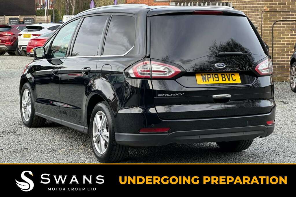 Ford Galaxy Mpv 2.0 Ecoblue Titanium Black 2019 WP19BVC Black #3