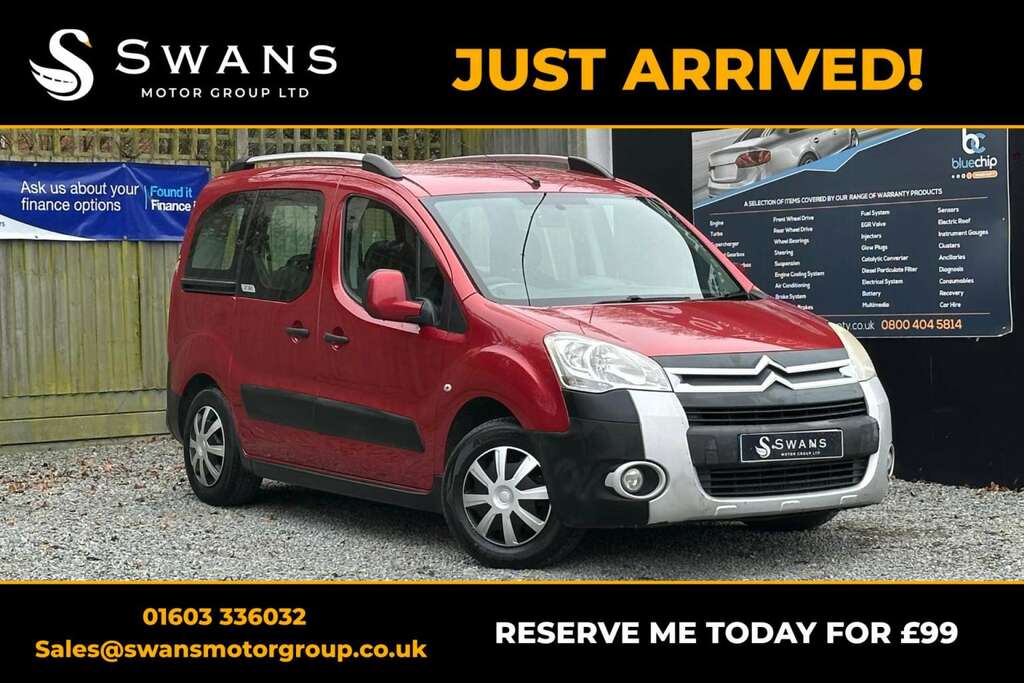 Citroen Berlingo Mpv 1.6 E-hdi Airdream Xtr Red 2011 2 Red