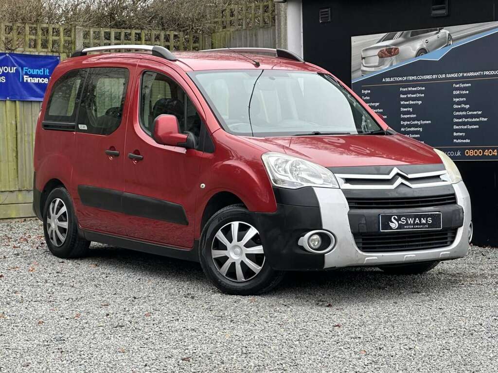 Citroen Berlingo Mpv 1.6 E-hdi Airdream Xtr Red 2011 2 LD61LKF Red #5