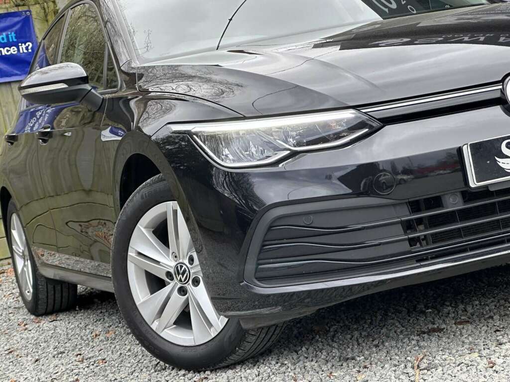 Volkswagen Golf Hatchback 1.5 Tsi Life Black 2021 2 AU21UXP Black #4
