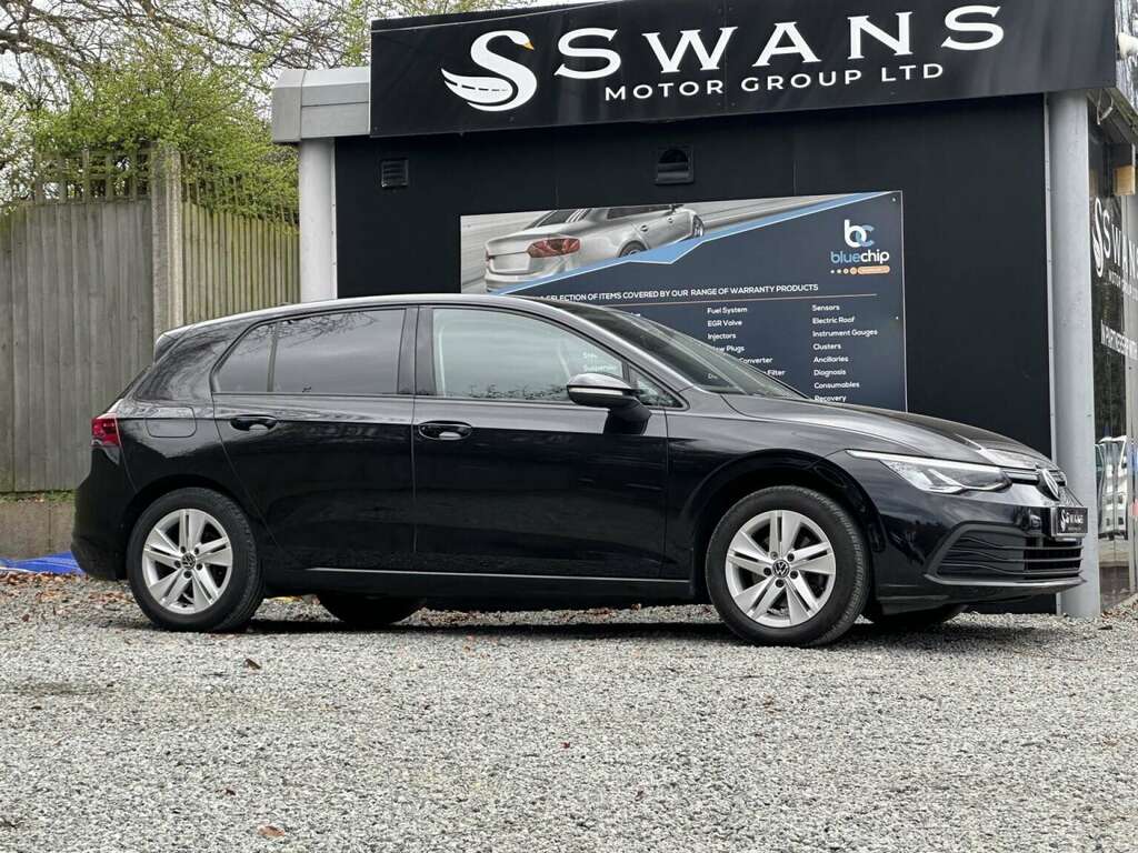 Volkswagen Golf Hatchback 1.5 Tsi Life Black 2021 2 AU21UXP Black #5