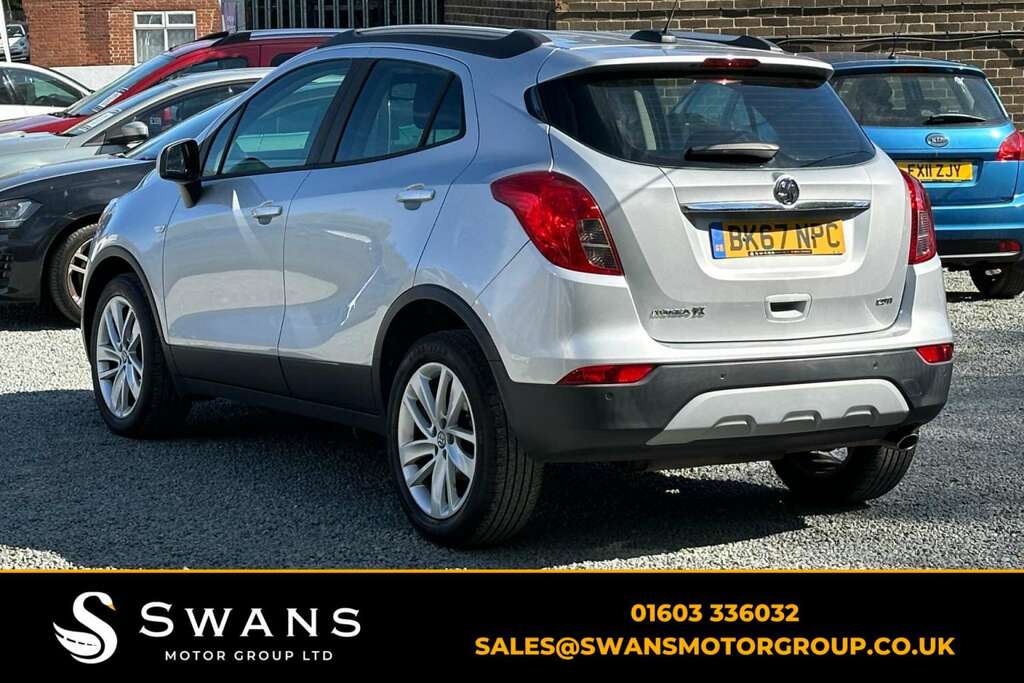 Vauxhall Mokka X Suv 1.6 Cdti Design Nav Silver 2017 2 Silver #2