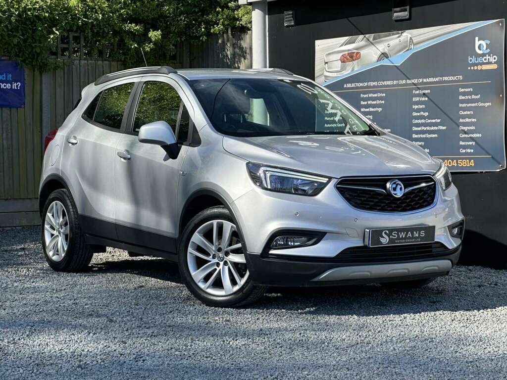 Vauxhall Mokka X Suv 1.6 Cdti Design Nav Silver 2017 2 Silver #4