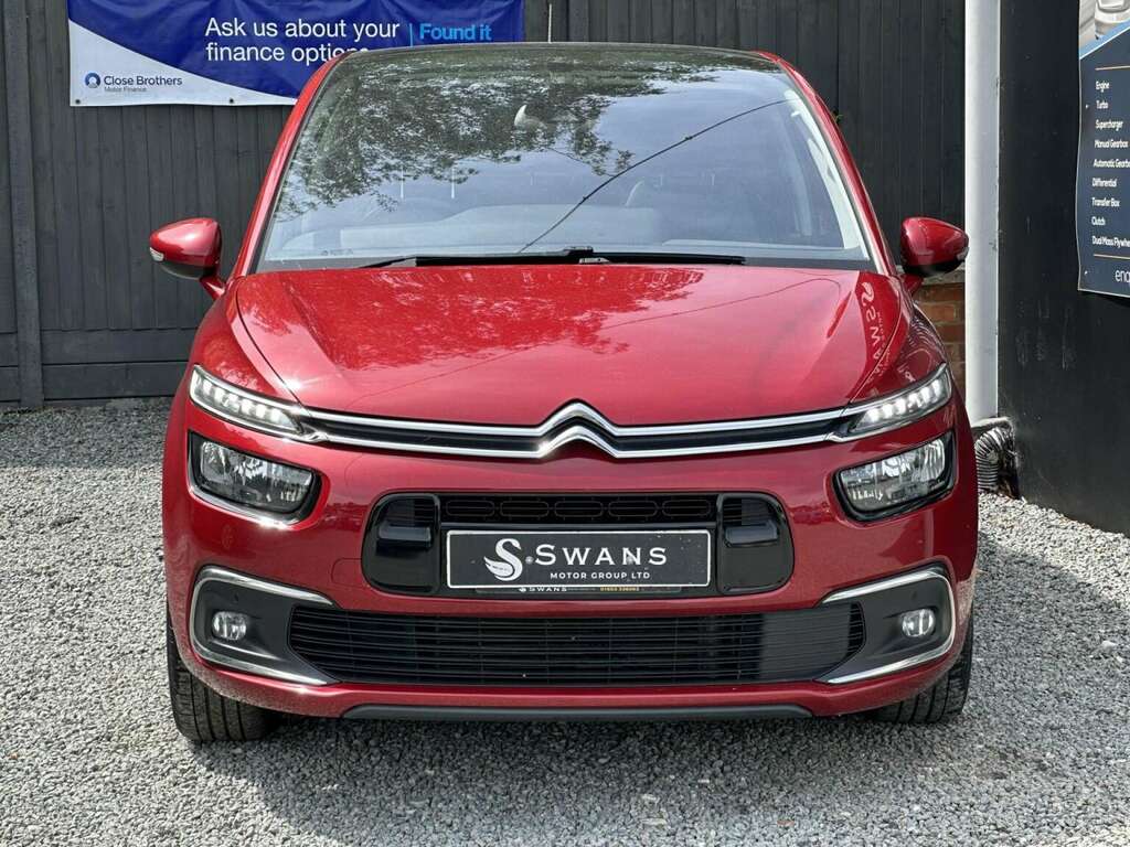 Citroen C4 SpaceTourer Mpv 1.6 Bluehdi Flair Red 2018 2018 Red #6
