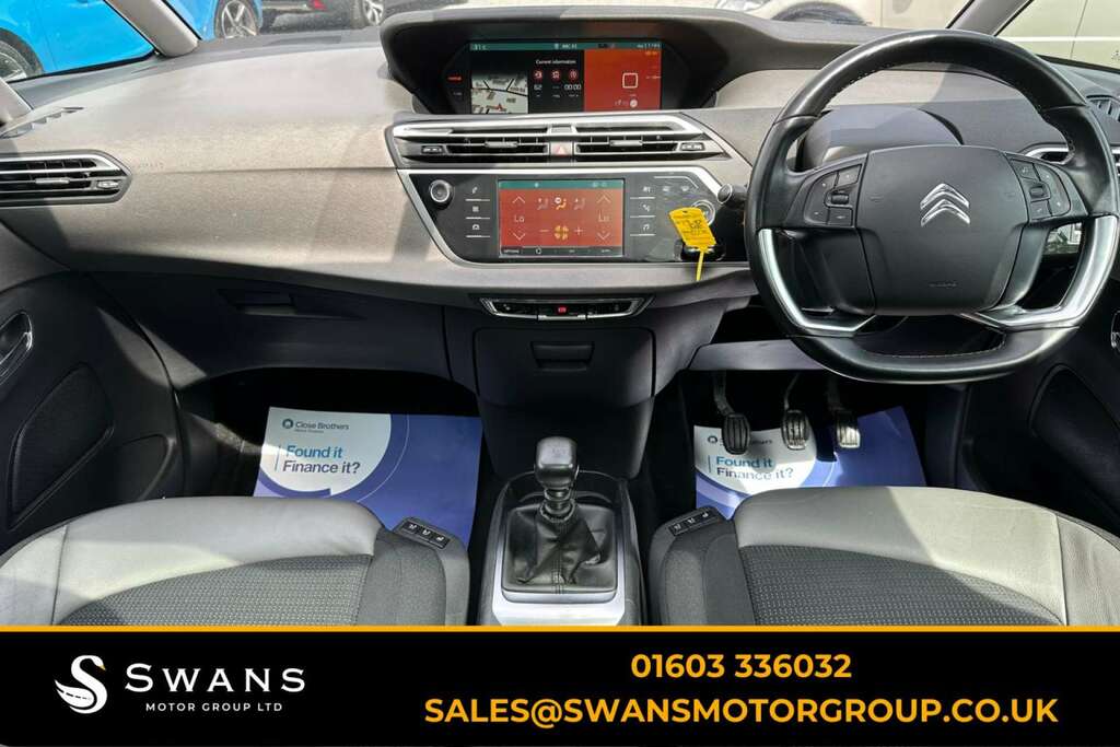 Citroen C4 SpaceTourer Mpv 1.6 Bluehdi Flair Red 2018 2018 Red #2