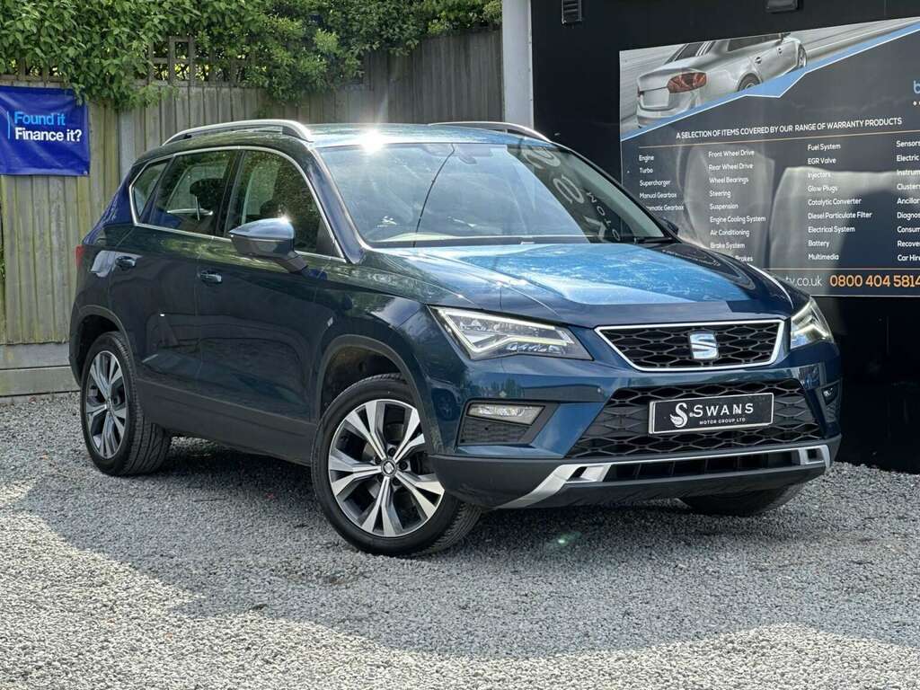 Seat Ateca Suv 1.0 Tsi Ecomotive Se Technology Blue Pe BL67VKF Blue #4