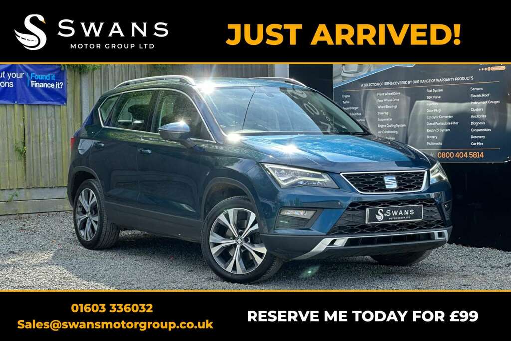 Seat Ateca Suv 1.0 Tsi Ecomotive Se Technology Blue Pe Blue