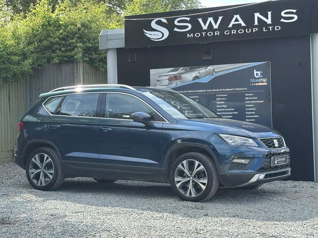 Seat Ateca Suv 1.0 Tsi Ecomotive Se Technology Blue Pe BL67VKF Blue #5