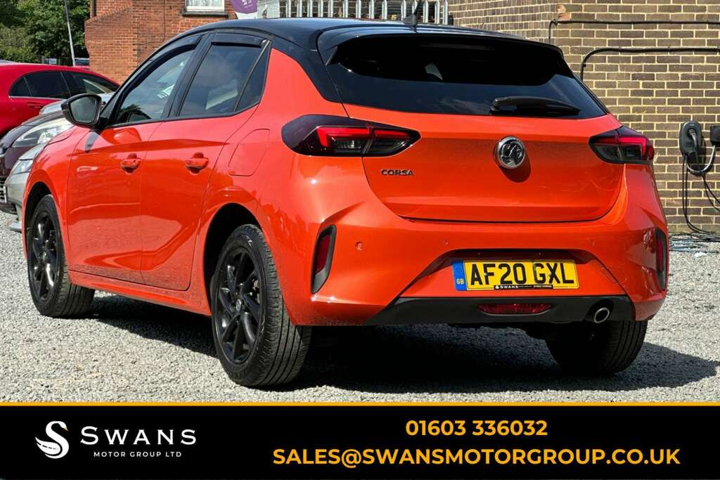 Vauxhall Corsa Hatchback 1.2 Turbo Sri Nav Orange 2 AF20GXL Orange
