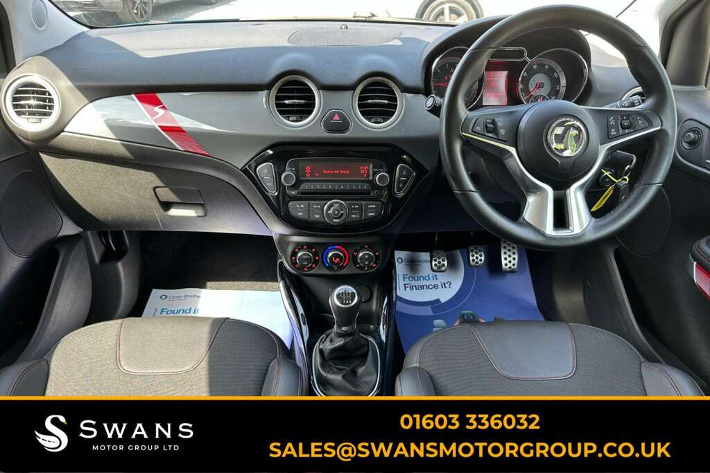 Vauxhall Adam Hatchback 1.4 I Turbo S Blue 2017 2 VE67CZW Blue #2
