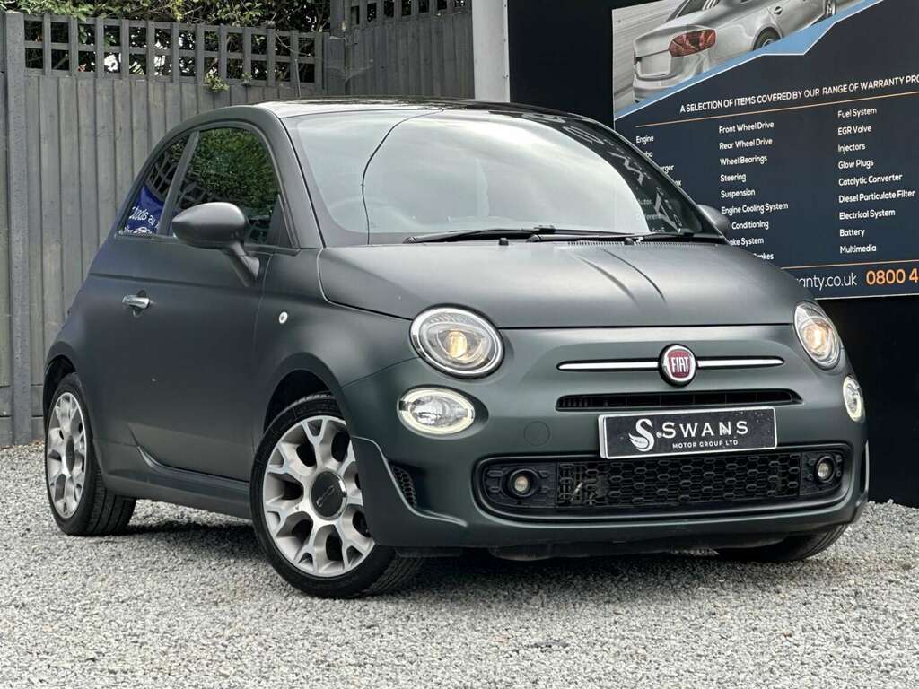 Fiat 500 Hatchback 0.9 0.9 Twinair 85Hp Rockstar 201969 Green #4