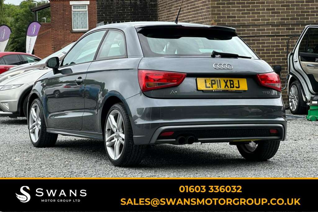 Audi A1 Hatchback 1.4 Tfsi S Line Grey 2011 Grey #2