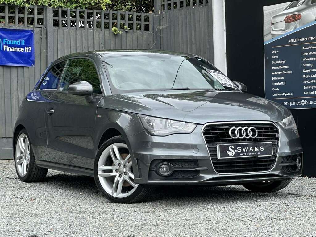 Audi A1 Hatchback 1.4 Tfsi S Line Grey 2011 Grey #4