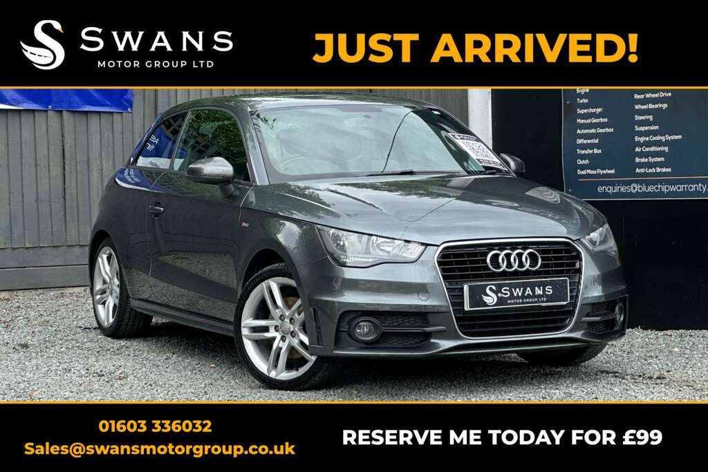 Audi A1 Hatchback 1.4 Tfsi S Line Grey 2011 Grey
