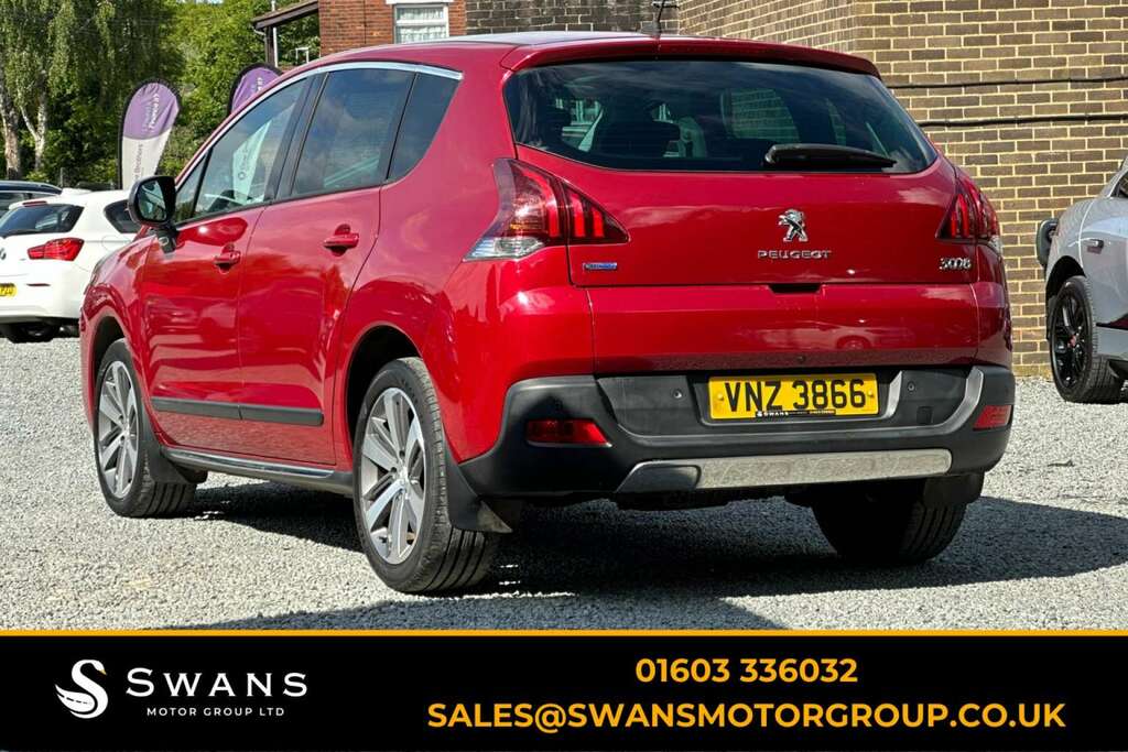 Peugeot 3008 Suv 1.6 Bluehdi Allure 201565 VNZ3866 Red #2