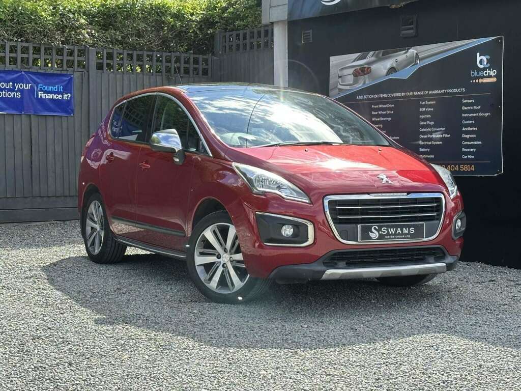 Peugeot 3008 Suv 1.6 Bluehdi Allure 201565 VNZ3866 Red #3