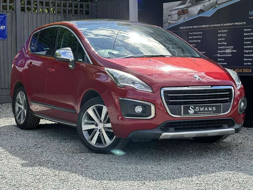 Peugeot 3008 Suv 1.6 Bluehdi Allure 201565 VNZ3866 Red #4