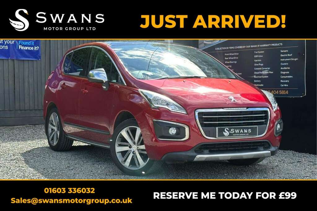 Peugeot 3008 Suv 1.6 Bluehdi Allure 201565 Red