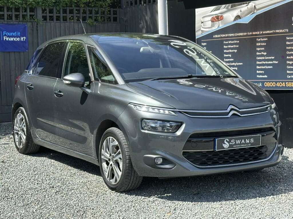 Citroen C4 Picasso Mpv 1.6 E-hdi Airdream Exclusive Grey Diese KT13BZY Grey #4
