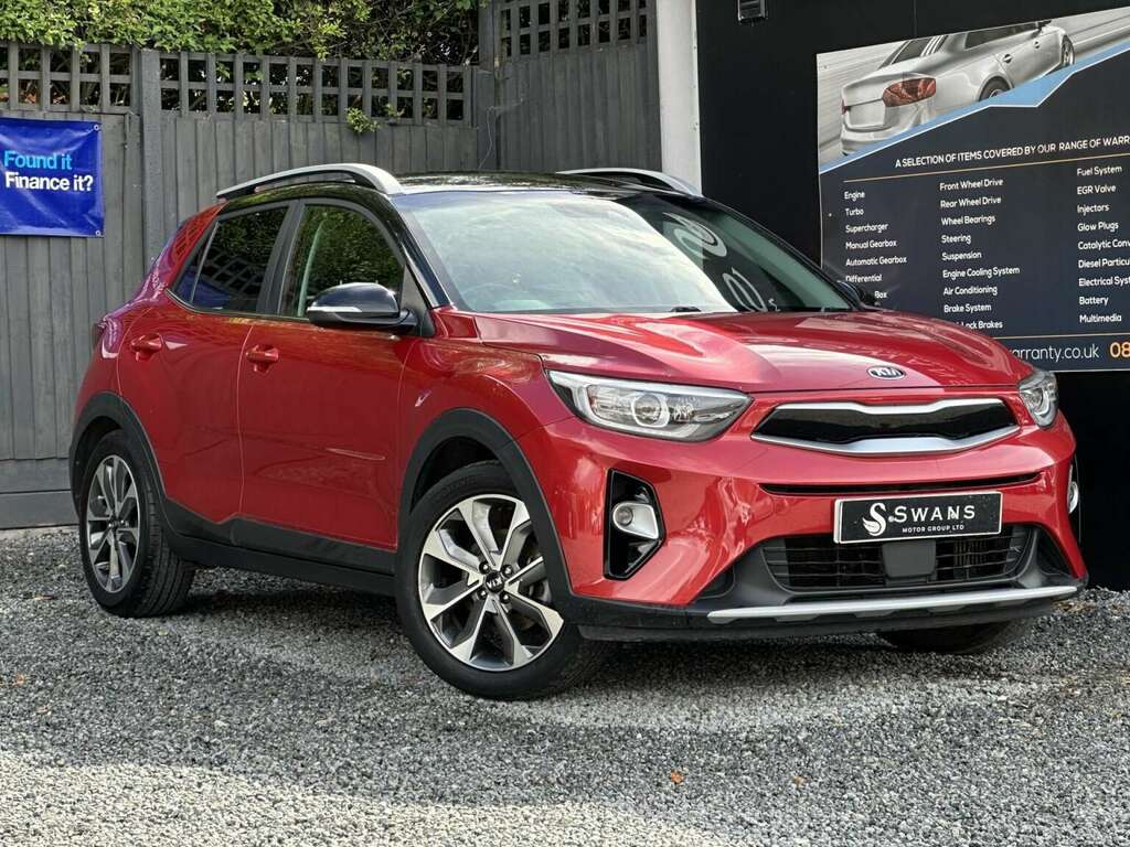 Kia Stonic Suv 1.0 T-gdi First Edition Red 2018 LX18VVJ Red #3