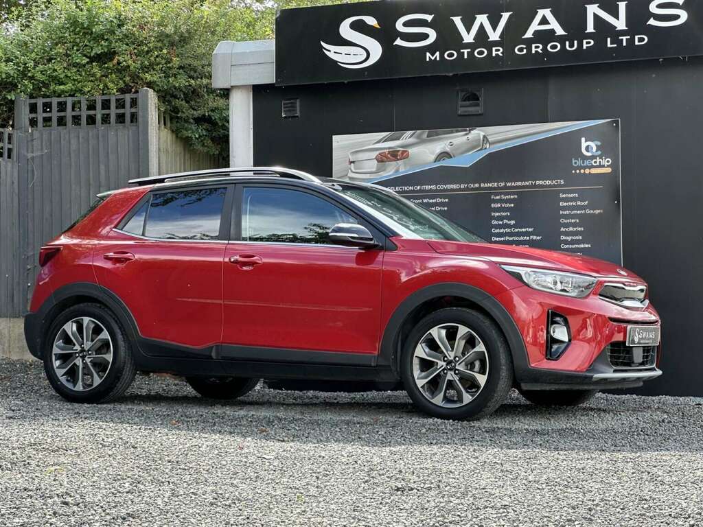 Kia Stonic Suv 1.0 T-gdi First Edition Red 2018 LX18VVJ Red #6