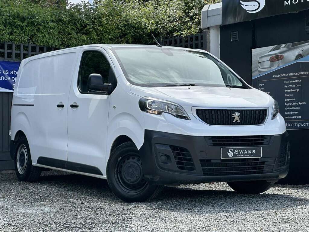 Peugeot Expert Panel Van 1.5 Bluehdi 1000 Professional White Manu GF71OAB White #4