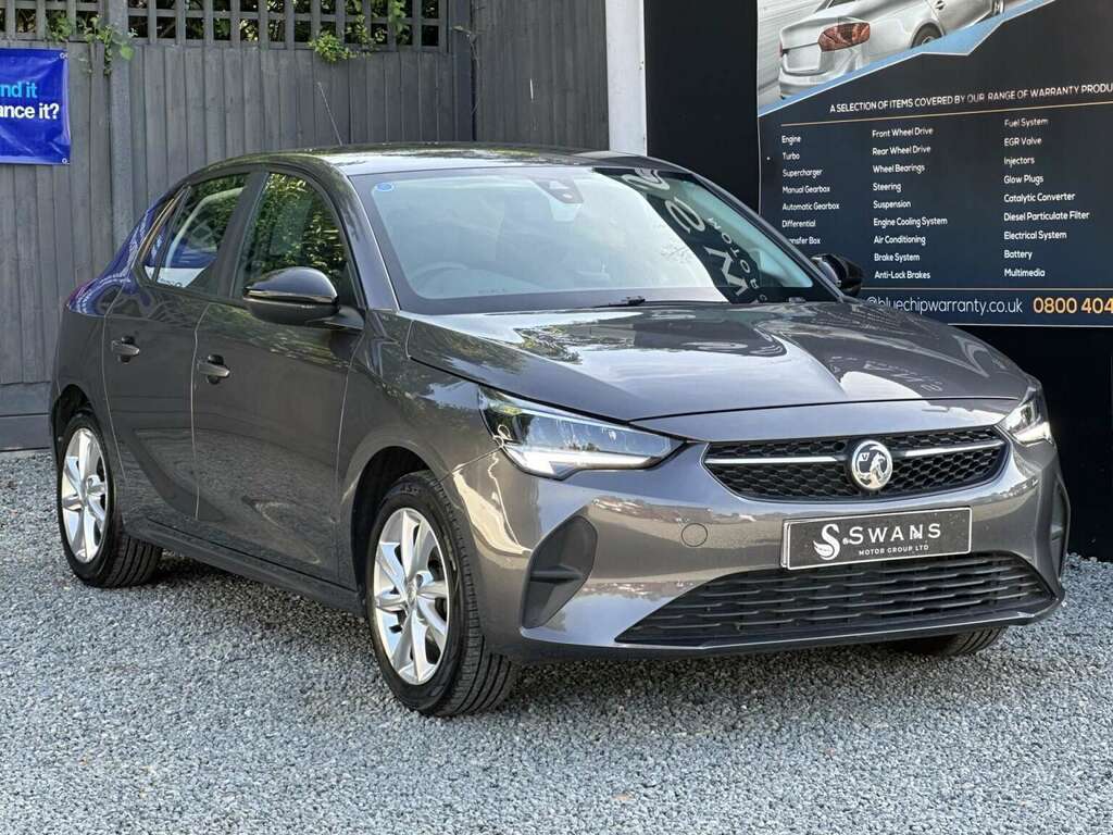 Vauxhall Corsa Hatchback 1.2 Se Nav Grey 2020 2020 AF70JVC Grey #5