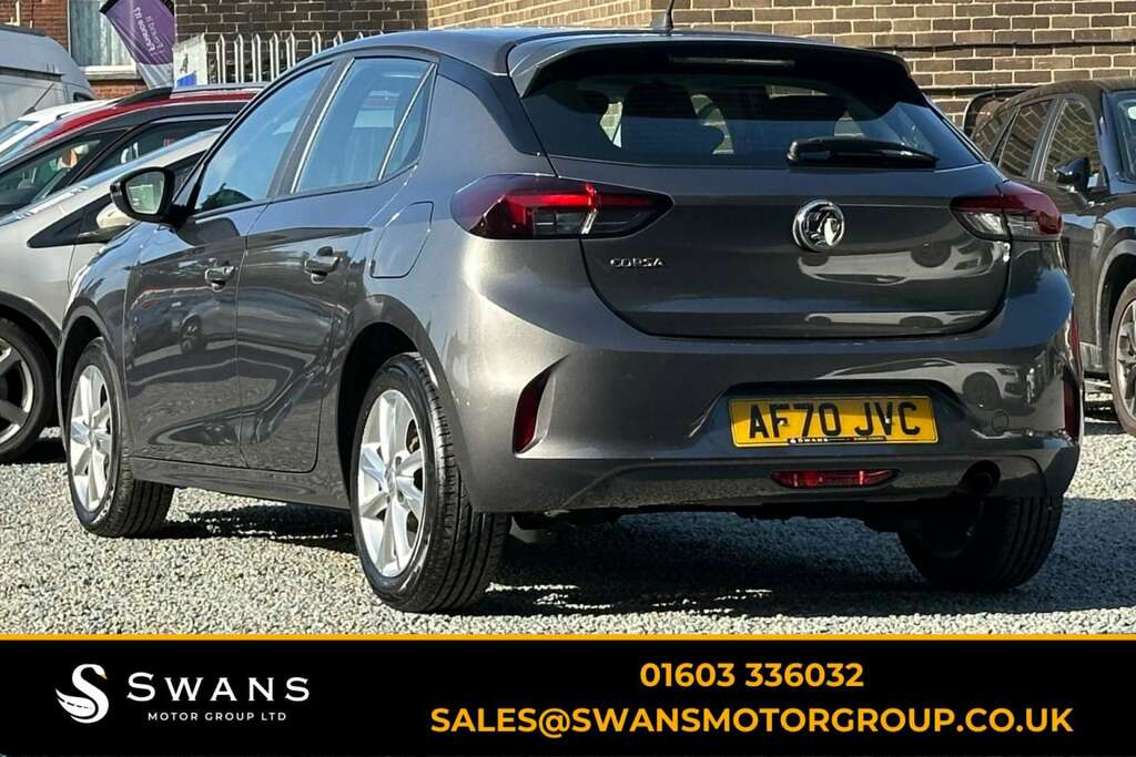 Vauxhall Corsa Hatchback 1.2 Se Nav Grey 2020 2020 AF70JVC Grey #2