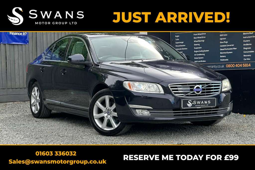 Volvo S80 Saloon 2.0 Se Lux D4 201515 Blue