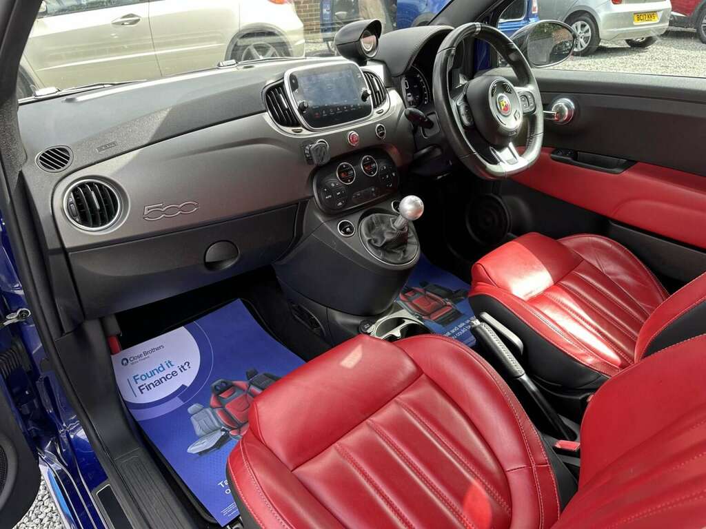 Abarth 595 Hatchback 1.4 595 Turismo 1.4 Tjet 165Hp Blue Manu EU19WVF Blue #6