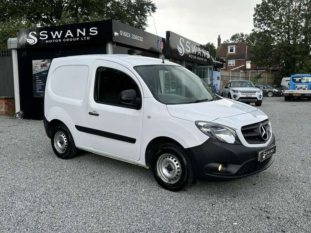 Mercedes-Benz CITAN Panel Van 1.5 109 Cdi Blueefficiency White KU18EXT White #4