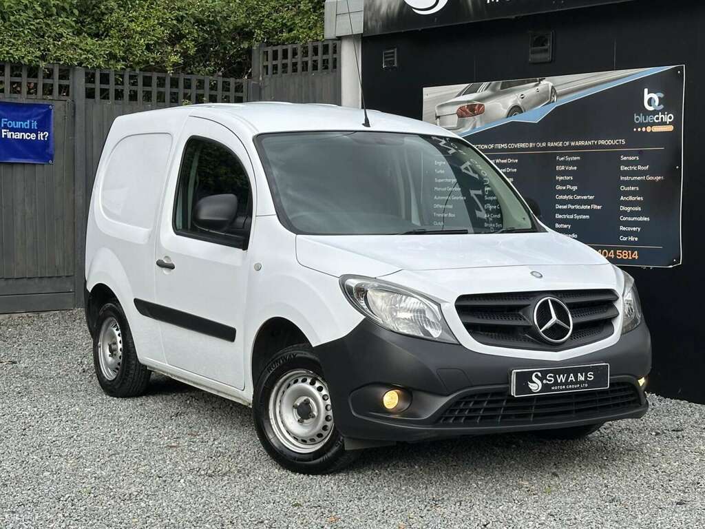 Mercedes-Benz CITAN Panel Van 1.5 109 Cdi Blueefficiency White KU18EXT White #3